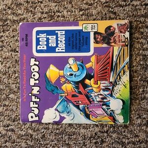 Vintage 1971 Puff 'N Toot Book and Record